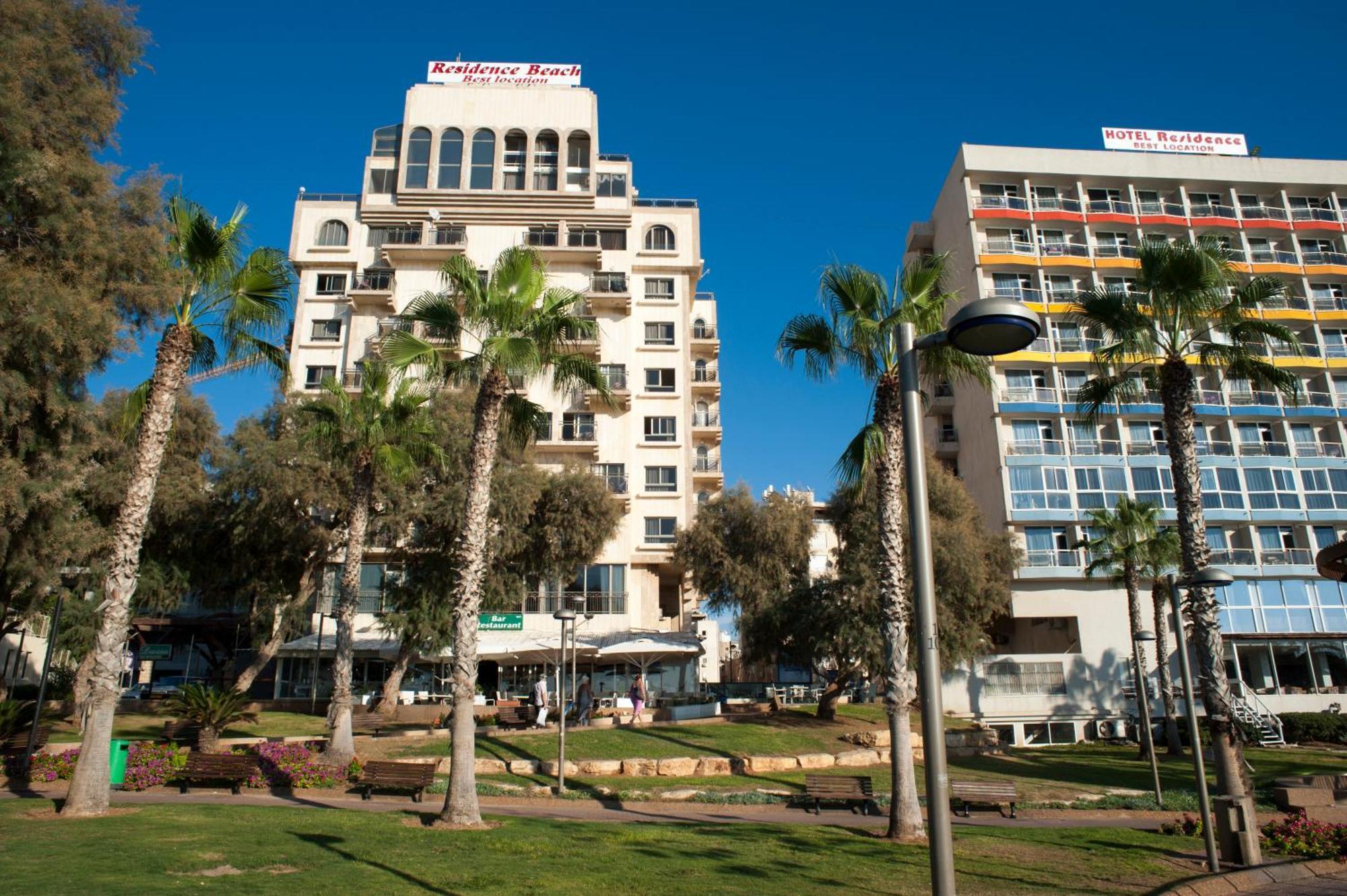 Residence Beach Hotel Netanya Eksteriør billede